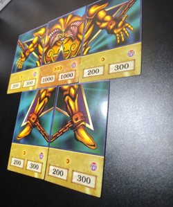 Yugioh Exodia the Forbidden One set anime style orica - DIY Tokens Gifts Novilty - Image 4