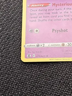 Pokemon Celebrations Set! Mew 011/025 Holo Rare Card! NM - Image 5