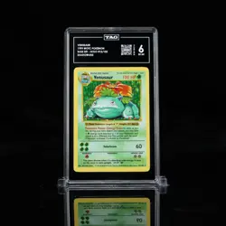 TAG 6 Venusaur 015/102 Base Set (Shadowless) - Pokemon Card - Image 1