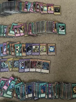 Yugioh Collection Around 1300 Cards Inc 2 SDK Blue Eyes And SDJ Red eyes - Image 4