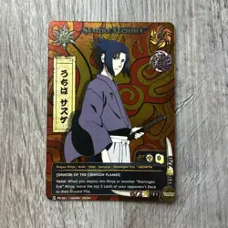 Naruto CCG Sasuke Uchiha PR-062 Foil Promo NM [Rare Promo Card] - Image 1