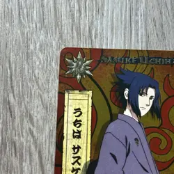 Naruto CCG Sasuke Uchiha PR-062 Foil Promo NM [Rare Promo Card] - Image 2