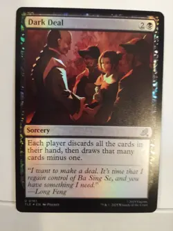 Dark Deal U Foil #161 | TLE Avatar: The Last Airbender Eternal | MTG - Image 1