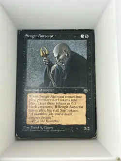 MTG Magic the Gathering Sengir Autocrat (56/140) Homelands. M5 - Image 1