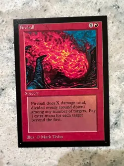 Fireball Collector's Edition Int - NM - MTG - Magic the Gathering - Image 1