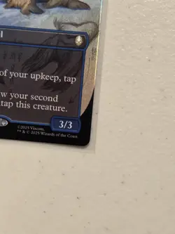 Magic The Gathering - Avatar - Tiger-Seal - RARE - Foil - 0318 - Borderless - Image 3