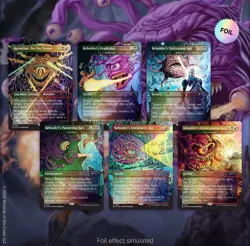 Secret Lair Death Is In The Eyes Of The Beholder I & II - Rainbow Foil - MTG - Image 2