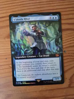 Extended Art Foil M/NM Y'shtola Rhul 443 Final Fantasy Magic The Gathering - Image 1