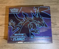 Phantasmal Flames Pokemon Center Exclusive Elite Trainer Box ETB SAME DAY SHIP - Image 1