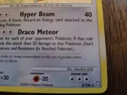 Pokemon TCG Dragonite 2/146 Legends Awakened 2008 Holo good condition - Image 5