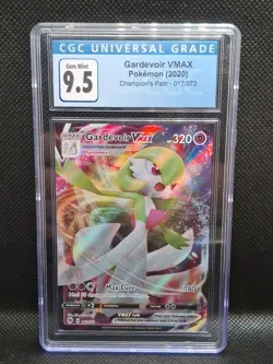 CGC 9.5 Gardevoir VMAX 017/073 Full Art 2020 Champion's Path 017/073 - Image 1
