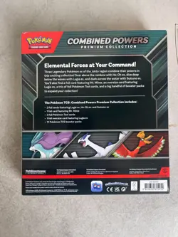 Pokemon Combined Powers Premium Collection Lugia EX Suicune EX 11 Packs NWT - Image 4