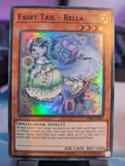 YuGiOh! Fairy Tail - Rella OP06-EN005 Super Rare - Image 1
