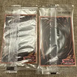 Yu-Gi-Oh 2x Sealed Quarter Century Rare Harpie's Feather Duster EDC1-EN001 Pair - Image 4