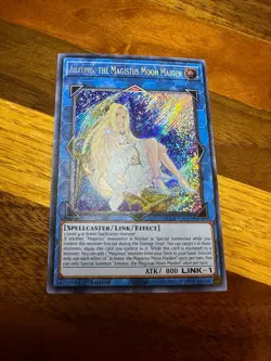 Artemis, the Magistus Moon Maiden BLCR-EN095 1st Edition Secret Rare LP + BONUS - Image 1