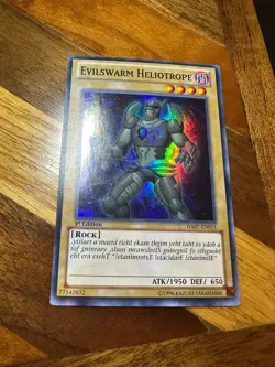 Evilswarm Heliotrope HA07-EN011 1st Edition Super Rare PL + BONUS - Image 1