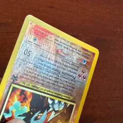 Entei 34 Holo WOTC Black Star Promo Pokemon Card - Image 3