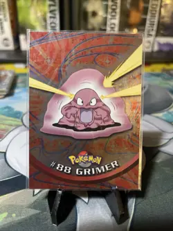 Grimer #88 Holo - Pokemon Card Topps Series 2 TV Animation Edition - MP - Image 1