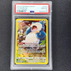 Snorlax - TG10/TG30 - Ultra Rare - Lost Origin - Pokemon Card - PSA 10 - Image 1