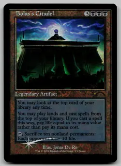 Bolas's Citadel (Retro Frame) R WPN & Gateway Promos 3 NM - Image 1