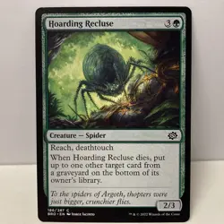 Hoarding Recluse (186) The Brothers' War BRO MTG Magic The Gathering - Image 1