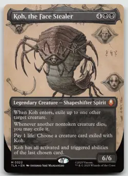 Koh, the Face Stealer (Borderless) M Avatar: The Last Airbender 322 NM - Image 1