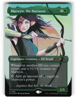 Marwyn, The Nurturer #1960 (Rainbow Foil) (NM) Secret Lair Drop Slay The Day MTG - Image 5