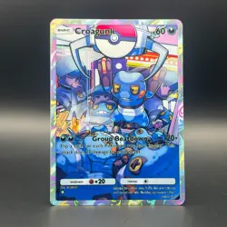 Fan Art Pokemon TCG Pocket Croagunk Holo IR | Space-Time Smackdown - Image 1