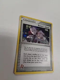 Rocket's Admin. 86/109 STAMPED ex Team Rocket Returns Pokemon TCG - Image 2