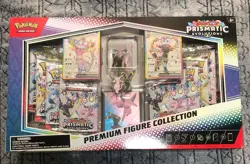Pokemon TCG Prismatic Evolutions Premium Figure Collection *Rip on Box - Image 1