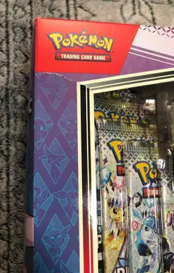 Pokemon TCG Prismatic Evolutions Premium Figure Collection *Rip on Box - Image 2