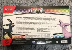 Pokemon TCG Prismatic Evolutions Premium Figure Collection *Rip on Box - Image 3