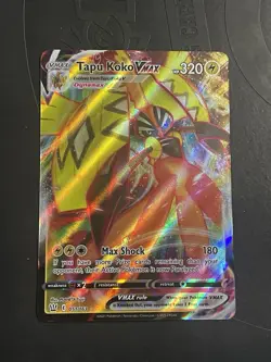 Tapu Koko VMAX 051/163 Holo Ultra Rare Battle Styles Pokemon TCG NM - Image 1