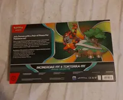Pokemon TCG Incineroar Ex & Torterra Ex Special Collection Box Destined Rivals - Image 3