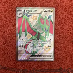 Noivern EX 220/091 Shiny Ulta Rare Pokemon TCG Paldean Fates NM - Image 1