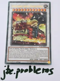 Yu-Gi-Oh! Superstarker Samurai Dampfzugkonig -BLLR-DE011 - 1. Aufl. - Ultra Rare - Image 1