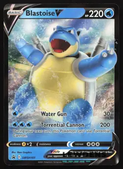 Blastoise V - SWSH101 - Ultra Rare - SWSH Black Star Promo - Pokemon Card - Image 1