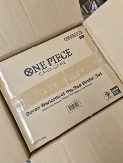 One Piece Card Game Seven Warlords Of The Sea Binder Set - English NEW SEALED - Image 1