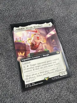 x1 Stiltzkin, Moogle Merchant - Extended Art R MTG Final Fantasy M/NM, English - Image 2