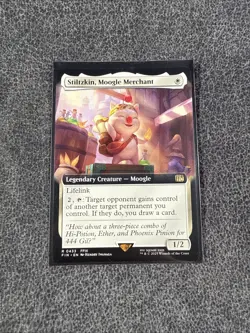 x1 Stiltzkin, Moogle Merchant - Extended Art R MTG Final Fantasy M/NM, English - Image 5