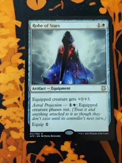 MTG - Robe of Stars - Forgotten Realms (AFC 11/62) - NM Regular - Image 1