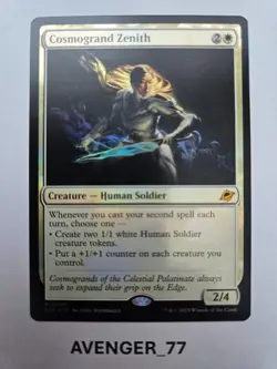 Magic The Gathering MTG #0009 Cosmogrand Zenith Foil Edge of Eternities NM - Image 1