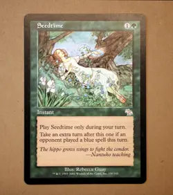 Seedtime Judgment - MTG Regular Magic The Gathering (Mint Condition) - Image 2