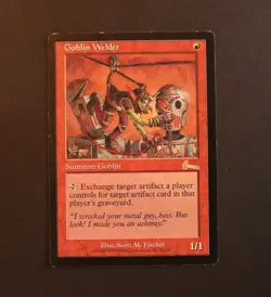 Goblin Welder - MTG Urza's Legacy Regular (Moderate Condition) - Image 2