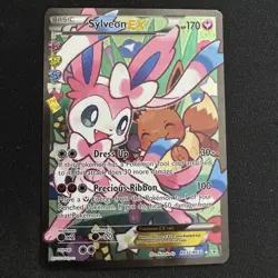 Sylveon EX RC32/RC32 Full Art Holo Pokemon TCG Generations Radiant Collection - Image 1