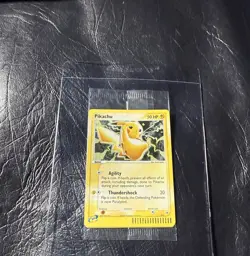 2003 SEALED 2 Card lot Pikachu 12 & Meowth 13 HOLO BlackStar Rare POKEMON Promos - Image 1
