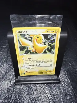 2003 SEALED 2 Card lot Pikachu 12 & Meowth 13 HOLO BlackStar Rare POKEMON Promos - Image 3