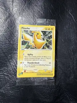 2003 SEALED 2 Card lot Pikachu 12 & Meowth 13 HOLO BlackStar Rare POKEMON Promos - Image 5