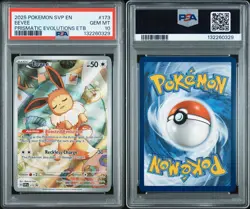 Pokemon Eevee 173 SVP Prismatic Evolution ETB Promo Card PSA 10 - Image 3