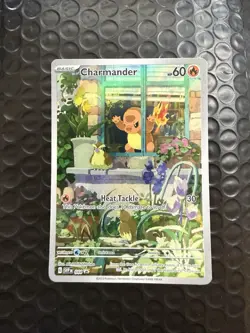 Pokemon TCG Charmander 044 SV Scarlet & Violet Promo Holo Card NM Condition - Image 1